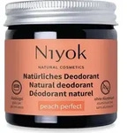 Niyok 2-in-1 anti-transpirante Deocreme "Peach Perfect"(40ml) Nat&uuml;rliches Deo ohne