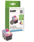 KMP H161 Tintenpatrone 3-farbig kompatibel mit HP C2P06AE No. 62