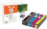 Peach PI300-750, Hohe (XL-) Ausbeute, Schwarz, Cyan, Magenta, Gelb, 219 ml, 110 ml, 4