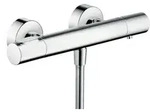 hansgrohe Brausethermostat AXOR CITTERIO M DN 15, Aufputz chrom - Silber