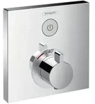 Hansgrohe Thermostat Unterputz ShowerSelect Fertigset 1 Verbraucher Chrom - Silber