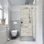 mySPOTTI Duschr&uuml;ckwand Fresh Bruchsteinwand Verblender 210 x 100 cm FSF31398 - Creme