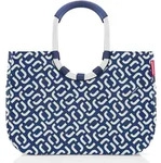 Reisenthel loopshopper L, Beutel, Blau, Wei&szlig;, Aluminium, Polyester, Muster, 25 l,