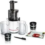 Bosch MESM500W Saftpresse Langsamer Entsafter 150 W Schwarz Wei&szlig; - Schwarz/Wei&szlig;