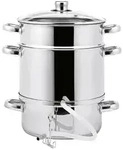HI Entsafter &Oslash;26 cm Edelstahl 121486 4034127220436 - Silber