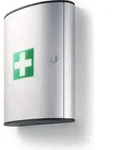 DURABLE Verbandkasten FIRST AID BOX L (leer), 197323 silber