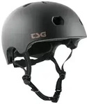 TSG Meta Solid Satin Black JXXS/JXS Helm - Schwarz