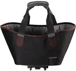 Racktime Agnetha Einkaufstasche, Kunststoffgewebe, carbon black, lose - Schwarz