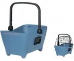 Basil Buddy KF, Vorderseite, Fahrradkorb, Kunststoff, Blau, 32 l, 5 kg - Blau