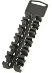 Crankbrothers Pedal-Distanzset Candy 2/3/11, Schwarz - Grau