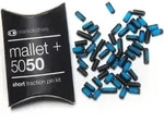 Crankbrothers 321-050-13891, Bausatz f&uuml;r Pedalbolzen, Schwarz, Blau - Schwarz/Blau
