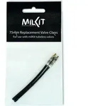 milKit Ventileinsatz Ersatz Valve Cores 75 mm - 2er Set Tubeless - Schwarz