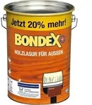 BONDEX Holzlasur mahagoni 4,8 l (20 % Gratis!) - Dunkelgrau