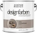 Sch&ouml;ner Wohnen Designfarben 2,5 Ltr. Edles Kaschmirbraun Nr. 8