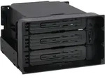 Icy Dock MB830SP-B, HDD-Geh&auml;use, 3.5", SAS, SATA, 6 Gbit/s, Hot-Swap, Schwarz