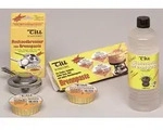 Till Pastenbrenner verchromt silber 1 Dose Brennpaste, Chrom, Metall - Silber
