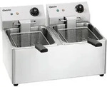 Bartscher SNACK IV, 16 l, Doppel, Edelstahl, Drehregler, Stand-alone - Grau
