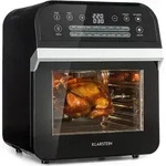 Klarstein AeroVital Cube - Hei&szlig;luftfritteuse, Hei&szlig;luftgarer, Airfryer ohne &Ouml;l, 50
