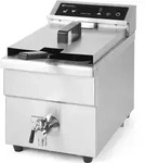 HENDI Induktionsfriteuse 8 ltr 3500W Kitchen Line - Hellgrau