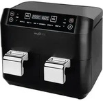 MAXXMEE Heissluft-Fritt. Doppelk. 2x3,8l - Schwarz