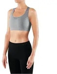 FALKE Madison Low Support Damen Sport-BH grey/heather XS