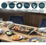 Princess 103110 Table Chef Premium XL, Arbeitsplatte, Aluminium, Schwarz, Aluminium,