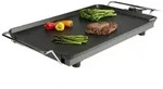 Princess 102325 Table Chef XXL, Arbeitsplatte, Aluminium, Schwarz, Aluminium, 600 x