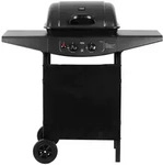 Teesa BBQ 2000 Gasgrill 2 Brenner 5 kW TSA0080 - Schwarz