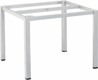 Kettler Tischgestell CUBIC 95 x 95 cm, Aluminium Silber