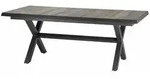 Siena Garden Sincro Ausziehtisch 200/260x100x77 cm Aluminium Keramik natur-grau