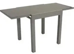 DEGAMO Balkontisch Gartentisch Ausziehtisch MARINA 70x70cm, ausziehbar auf...