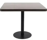 vidaXL Bistrotisch Dunkelbraun 80x80 cm MDF - Braun