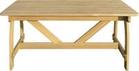 Gartentisch aus Kiefernholz 150 x 75 x 74 cm