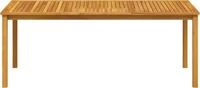 vidaXL Gartentisch 200x100x74 cm Massivholz Akazie