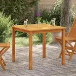 vidaXL Gartentisch 85x85x74 cm Massivholz Akazie - Braun