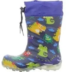 Beck Gummistiefel Blinking Monsters M&auml;dchen 393438343132 Blau 26 EU - Blau - 26