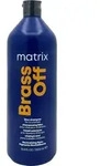 Matrix Total Results Brass Off, 1000 ml, Shampoo, Professionell, Frauen, Blond,