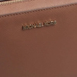 Michael Kors Jet Set East West Umh&auml;ngetasche Saffiano Luggage - Braun