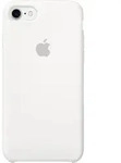Apple Silicon Case iPhone 7/8 Schutzh&uuml;lle H&uuml;lle Snap-On wei&szlig; - - Wei&szlig;