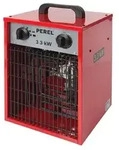 Perel Elektrischer Heizl&uuml;fter 3300W mit 2 Heizstufen, Thermostat und K&uuml;hlfunktion,