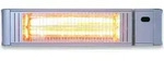 VASNER Teras X20 Heizstrahler, Wandger&auml;t, 2000 Watt, 6 Heizstufen, Thermostat -