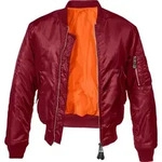 Brandit MA1 Classic Jacke (Burgundy,L) - Rot - L