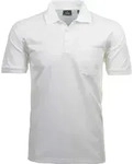 Ragman H-Polo Polo Soft-Knit uni - Wei&szlig; - L