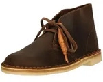 Clarks Boots Dessert Boot, Glattleder, Braun, Damen - Braun - 41