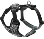 HUNTER Geschirr Divo Reflect Schwarz/Grau XS - Rot - XS