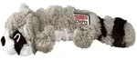 KONG Scrunch Knots Raccoon, Hund, Pl&uuml;schspielzeug, Schwarz, Grau, Wei&szlig;,...