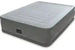 Intex Comfort Pl&uuml;sch Luftbett PVC 152x203x46 cm Wei&szlig; 64414 - Wei&szlig;