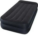 Intex 64122 Pillow Rest Raised Single Luftbett mit integrierter Luftpumpe , 99 x 191