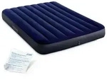 Intex 64758, Doppelmatratze, Rechteck, Drau&szlig;en - Blau