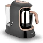 Korkmaz Kahvekolik Aqua Koffeemaschine 1,2 l Rosegold f&uuml;r 10 Tassen - Rosa